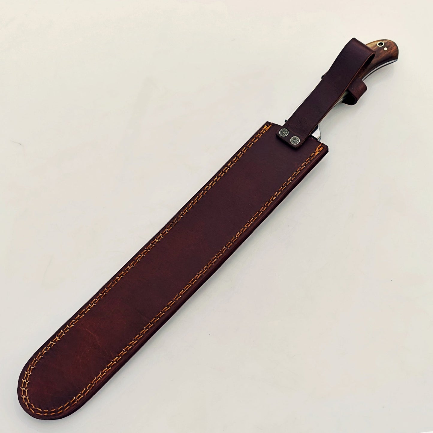 Ruddock Bros Brisket Knife with hardwood handle 19" overall Ruddock El Paso Texas