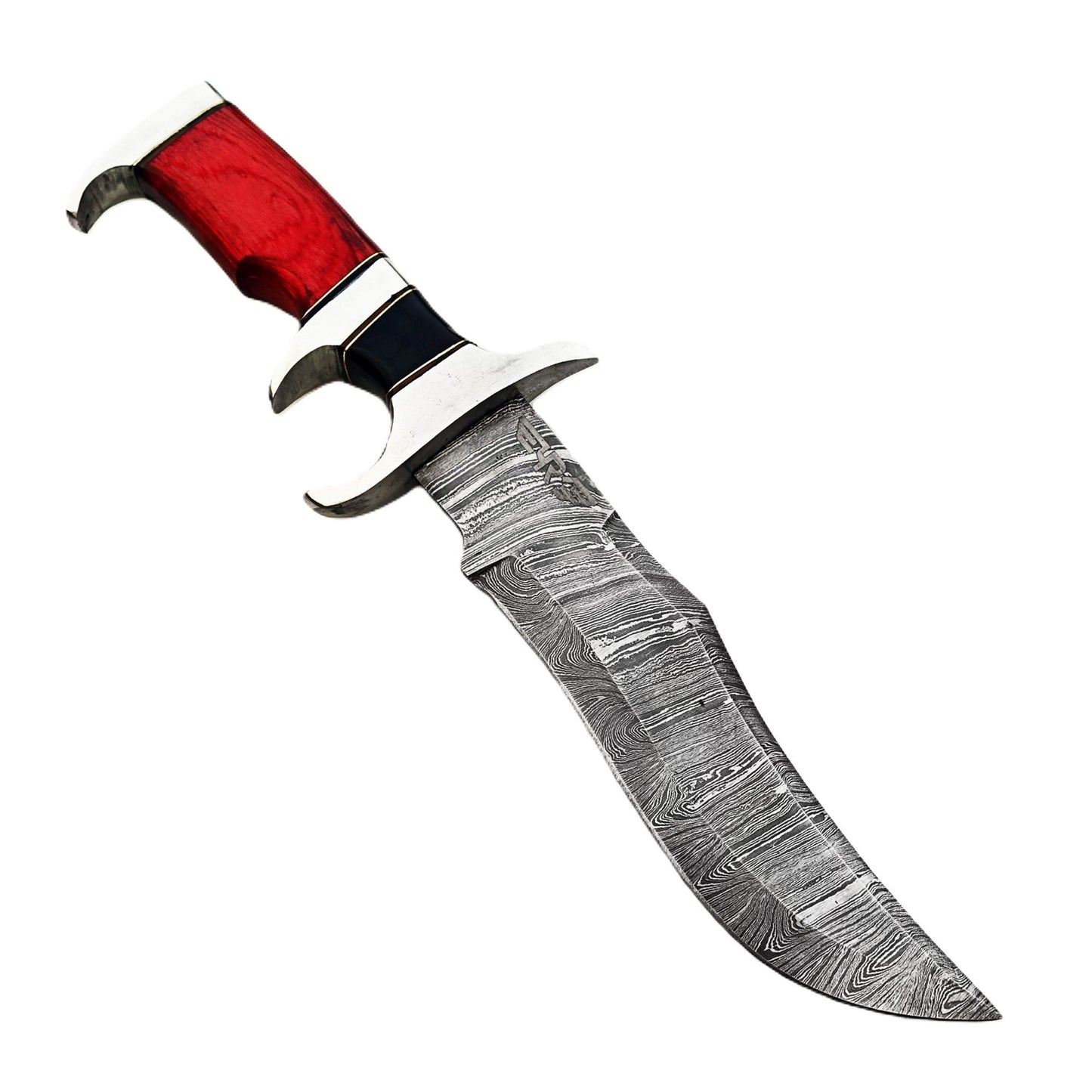 The Buccaneer Bowie Knife - Fixed Blade - Damascus Steel