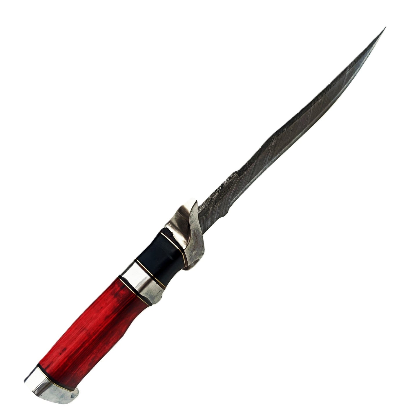 The Buccaneer Bowie Knife - Fixed Blade - Damascus Steel