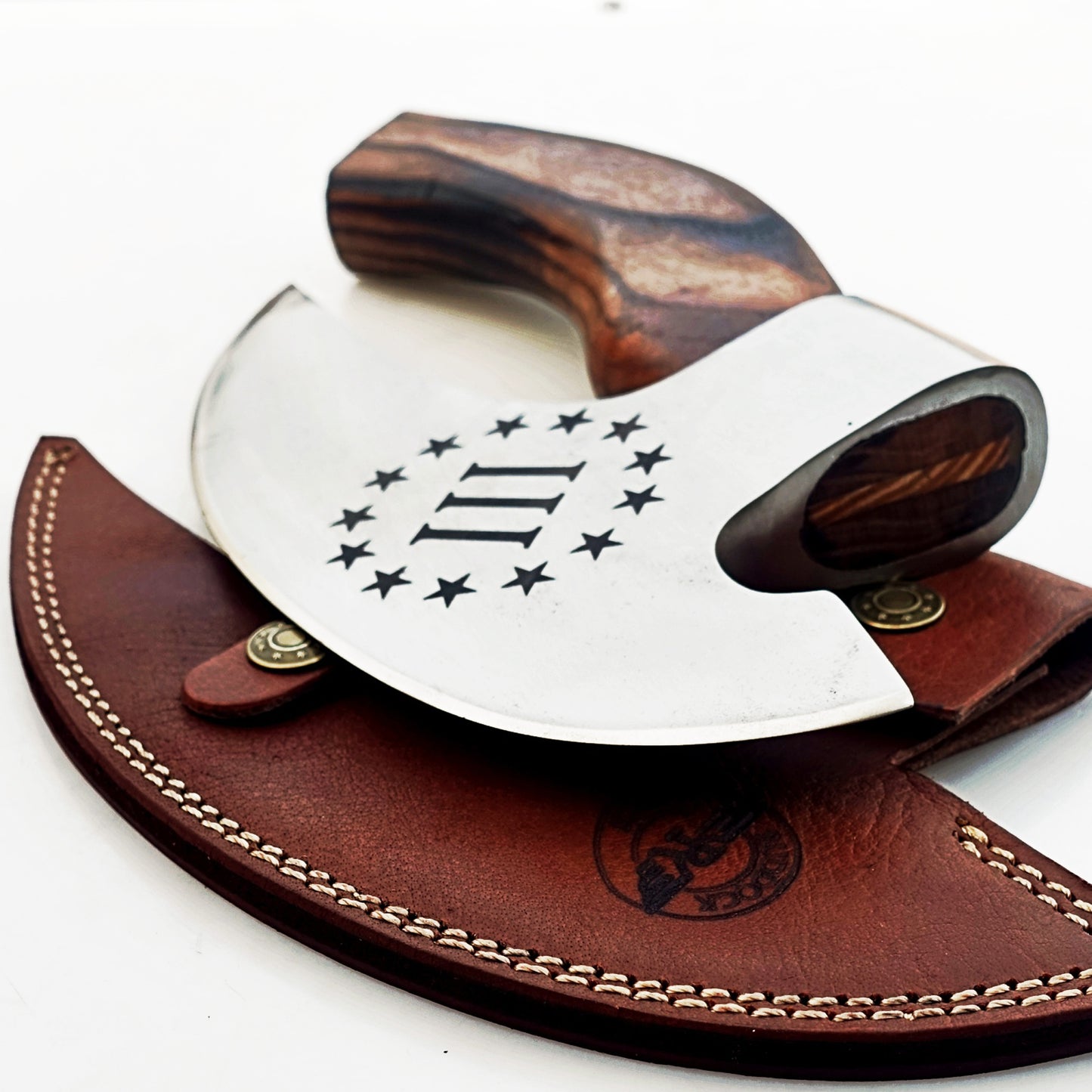 Three Percent Pizza Axe - Stainless Steel