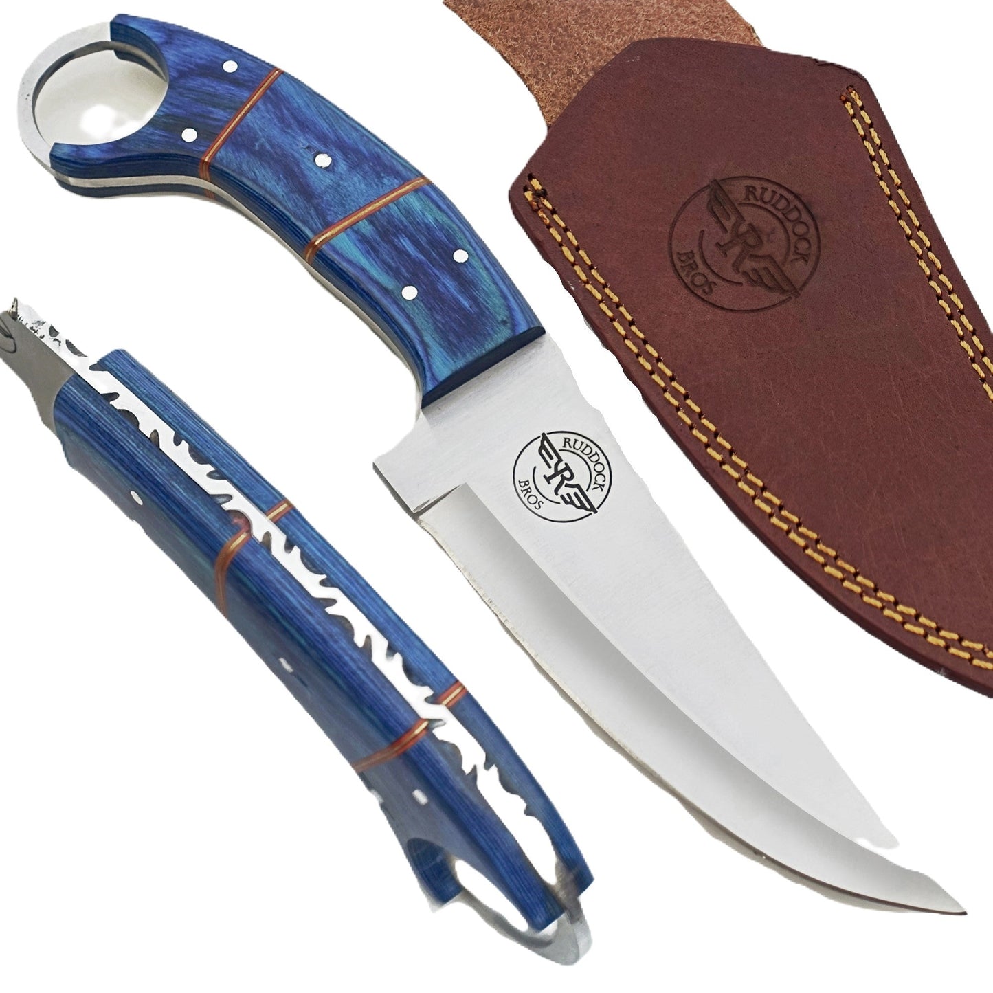 Mustang - Ring Handle Utility Knife - Stainless Steel