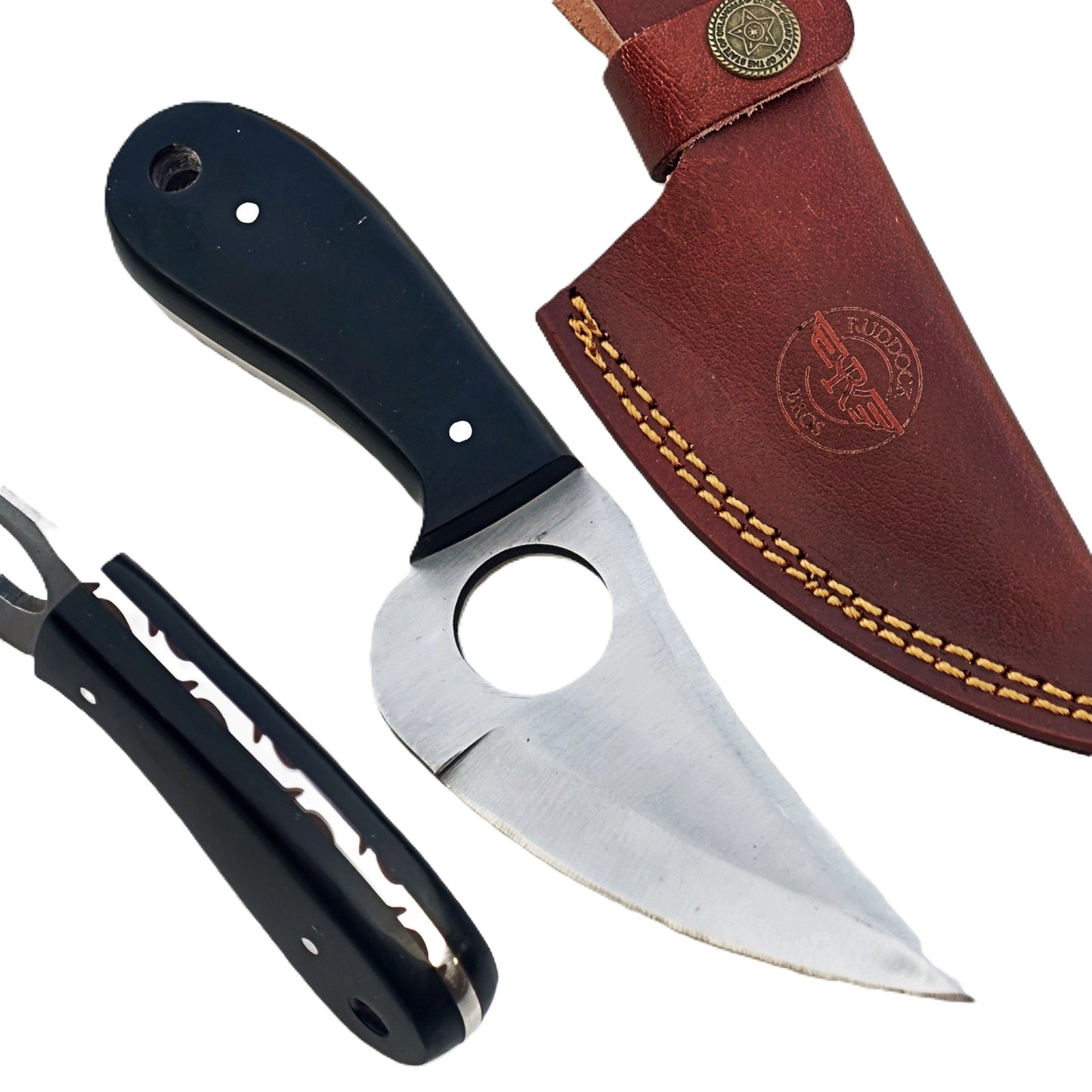 Mule Skinner Knife - Fixed Blade - Stainless Steel