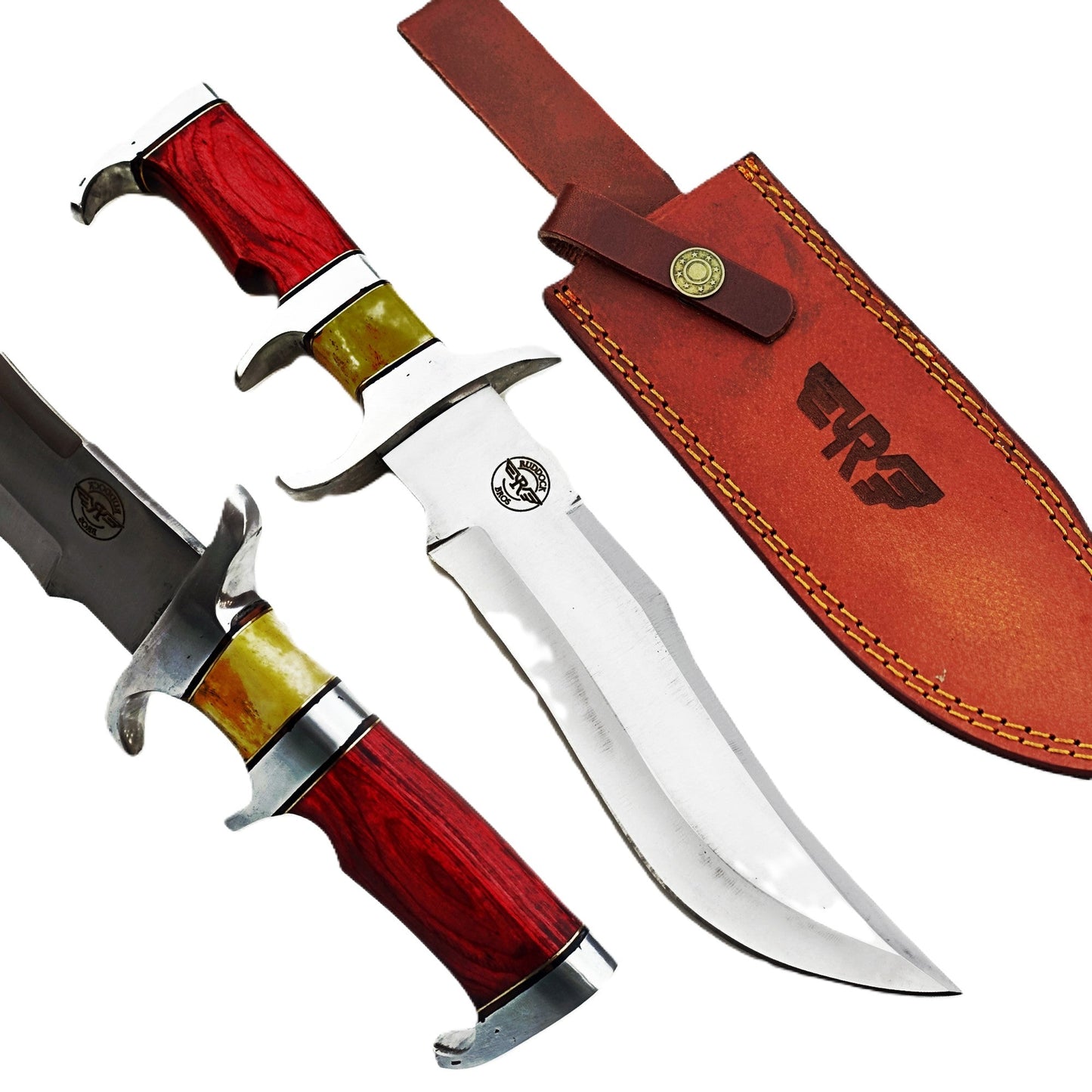 Redbone Bowie Knife - Fixed Blade - Stainless Steel