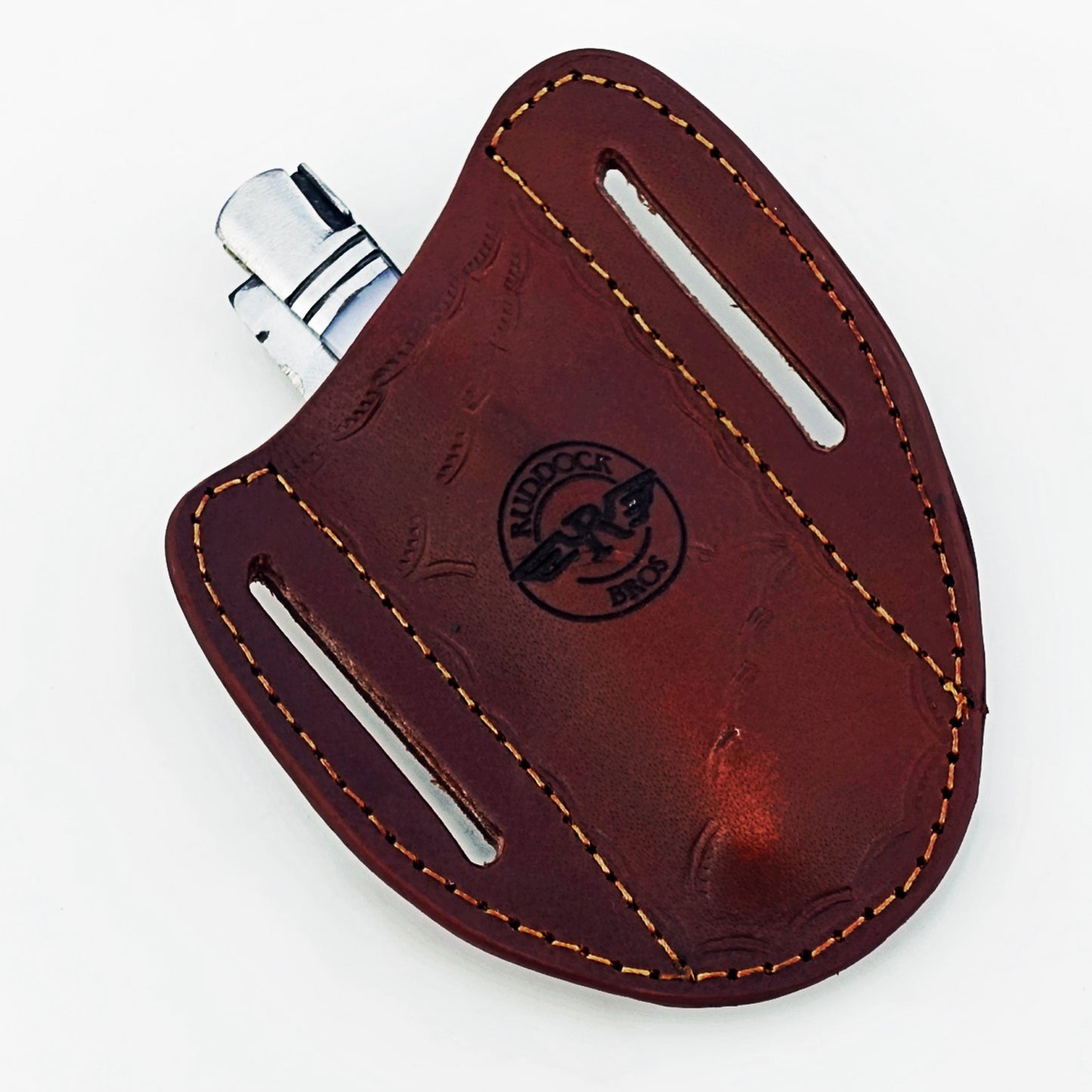 Monsignor Rugby Blue Stripe Folding Knife - Stainless Steel