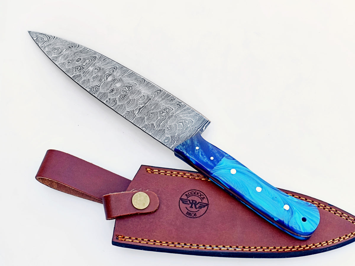 Double Blue Chef Knife - Stainless Steel - 12"