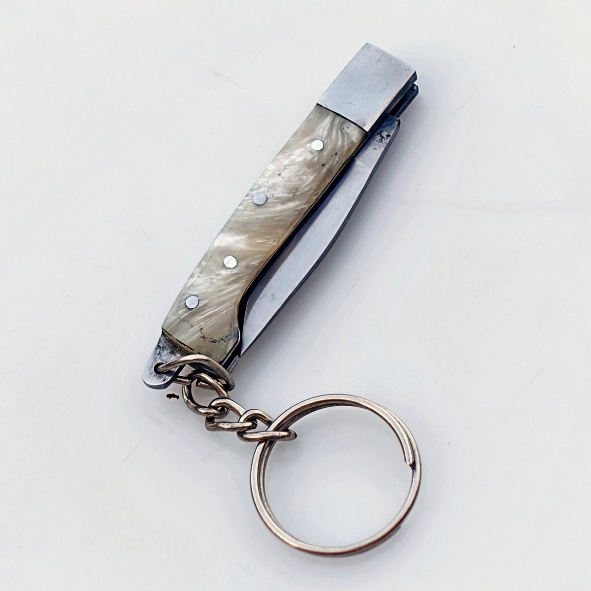 Little Lamb Slim - Folding Keychain Pocket Knife -Stainless Steel