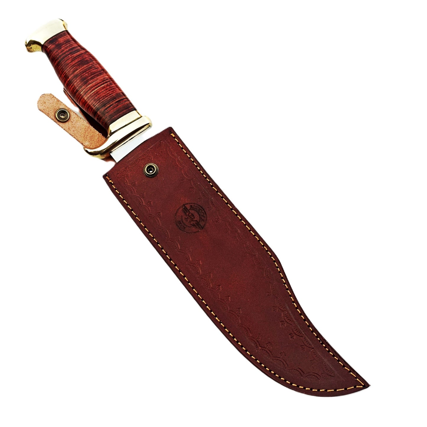 Big Red Outdoor Knife - Fixed Blade - Stainless Steel