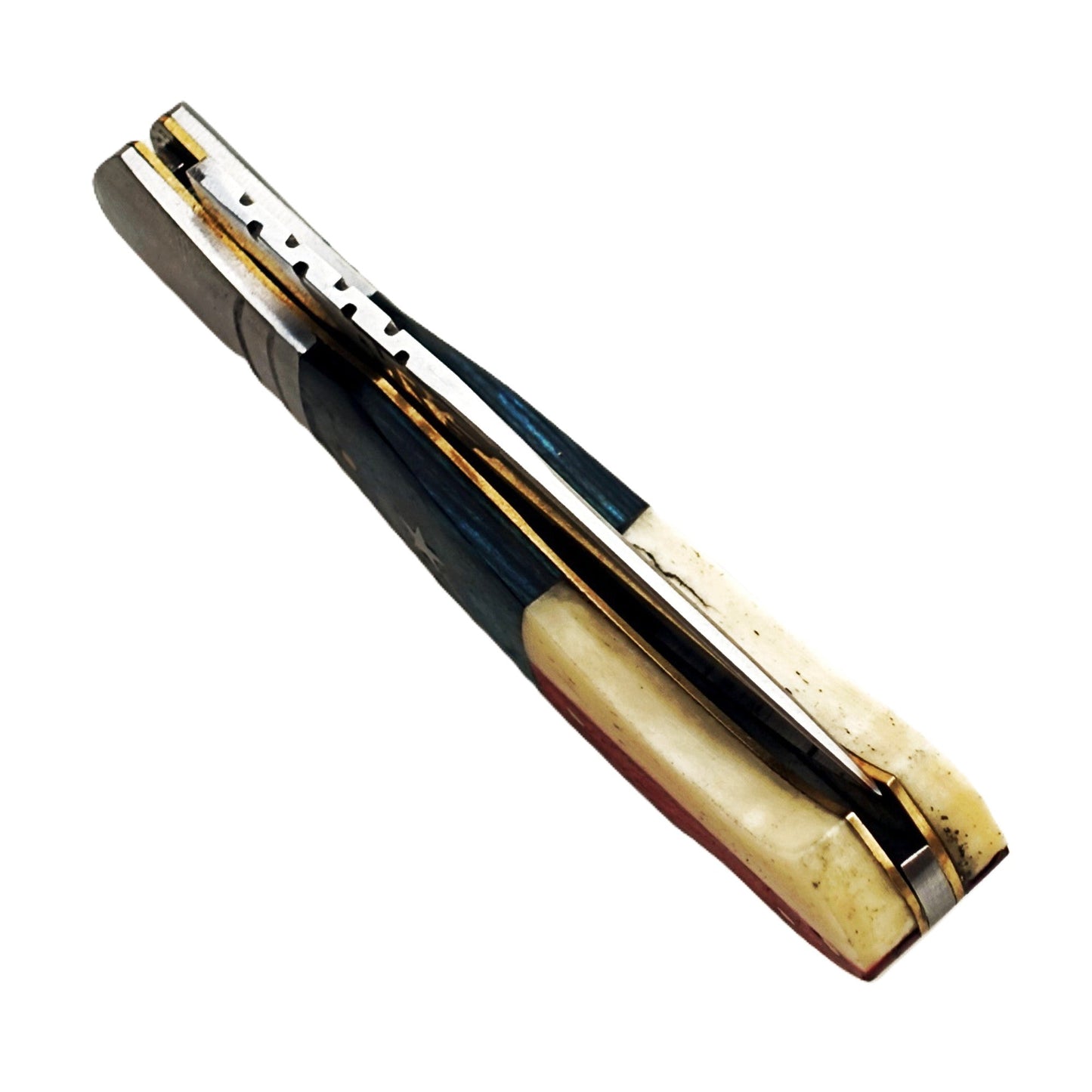 Lone Star Folding Knife - Stainless Steel