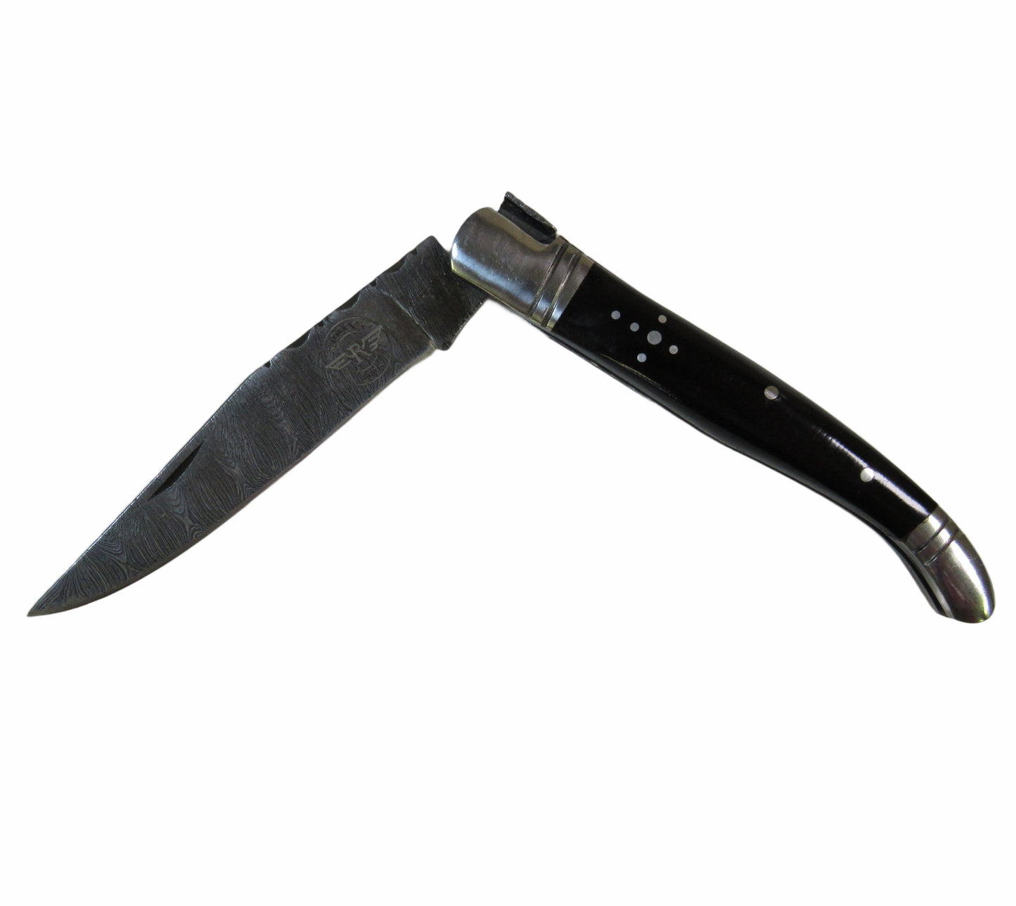 Monsignor Folding Knife - Damascus Steel