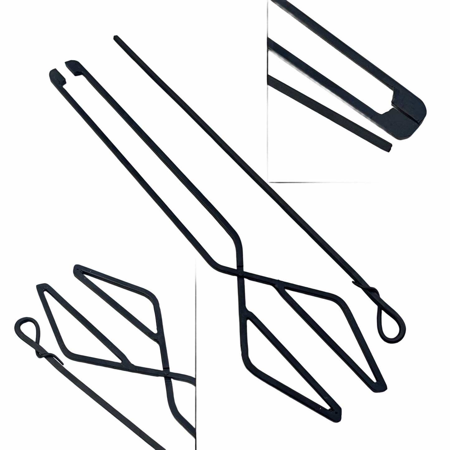 Ring of Fire Set - Black Carbon Steel - 2 Piece