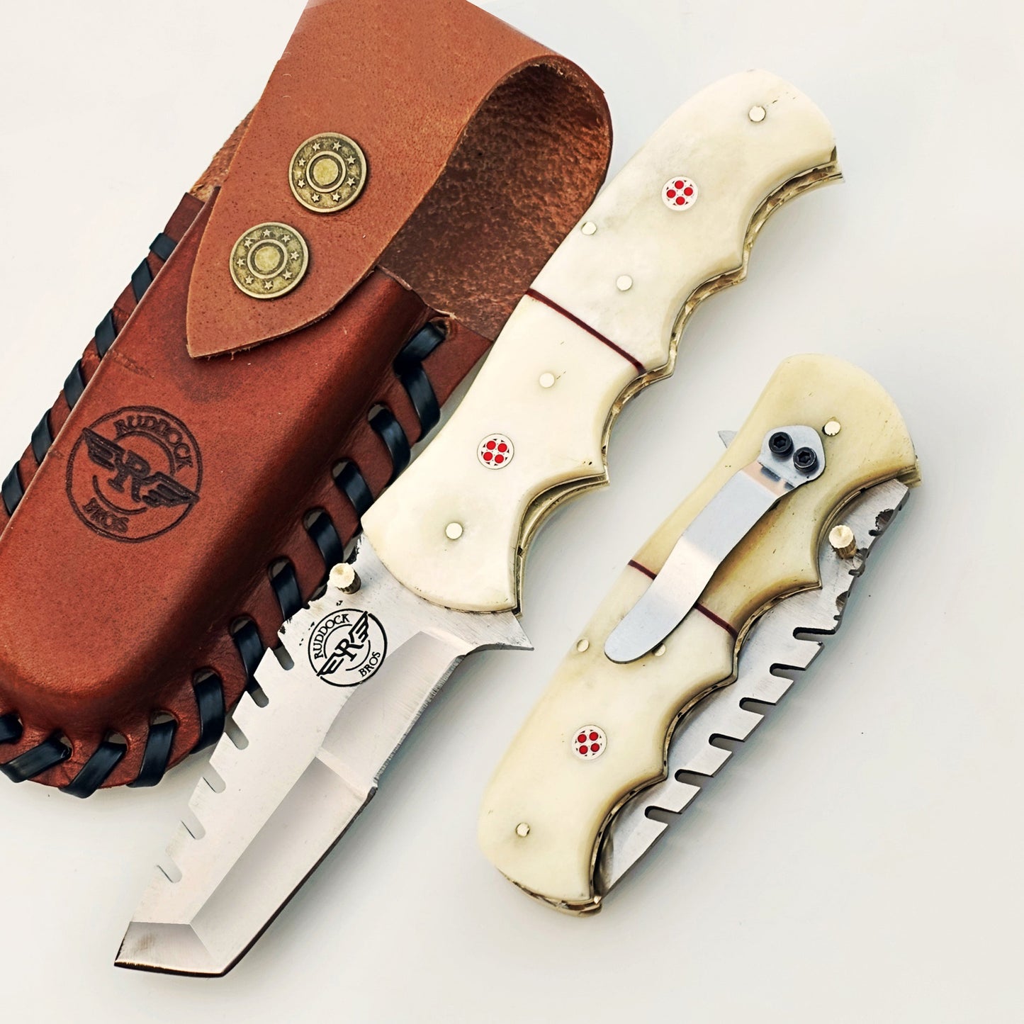 The Great White Utility Folding Knife - Stainless Steel