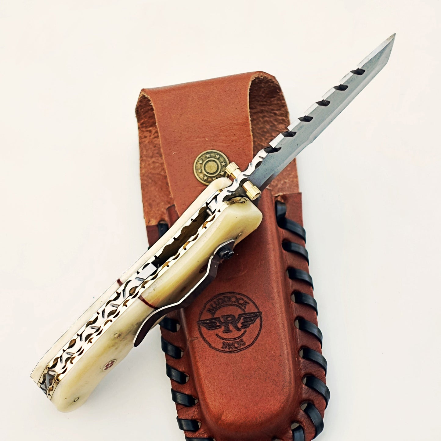 The Great White Utility Folding Knife - Stainless Steel