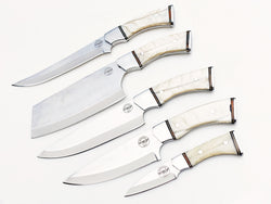 Pearl 5 Piece Chef Set - Polished Stainless