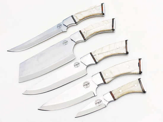 Pearl 5 Piece Chef Set - Polished Stainless