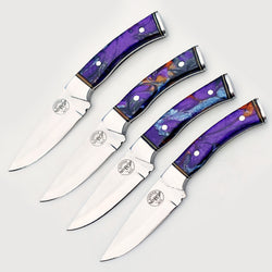 Opal Steak Knife 4 Piece Set - Stainless Steel - 9"