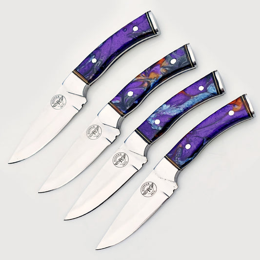 Opal Steak Knife 4 Piece Set - Stainless Steel - 9"