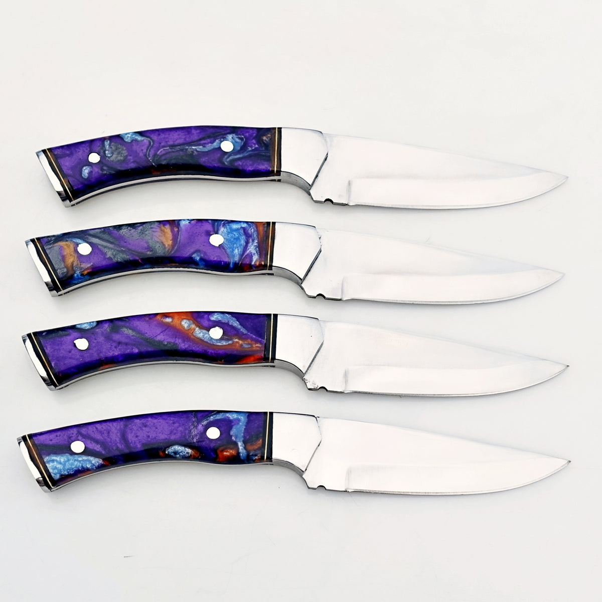Opal Steak Knife 4 Piece Set - Stainless Steel - 9"