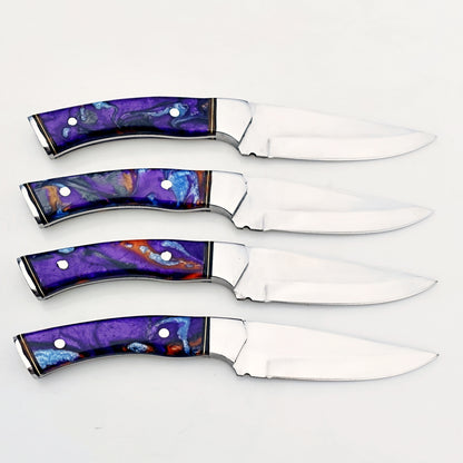Opal Steak Knife 4 Piece Set - Stainless Steel - 9"