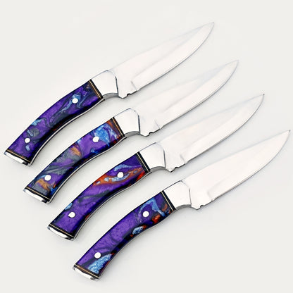 Opal Steak Knife 4 Piece Set - Stainless Steel - 9"