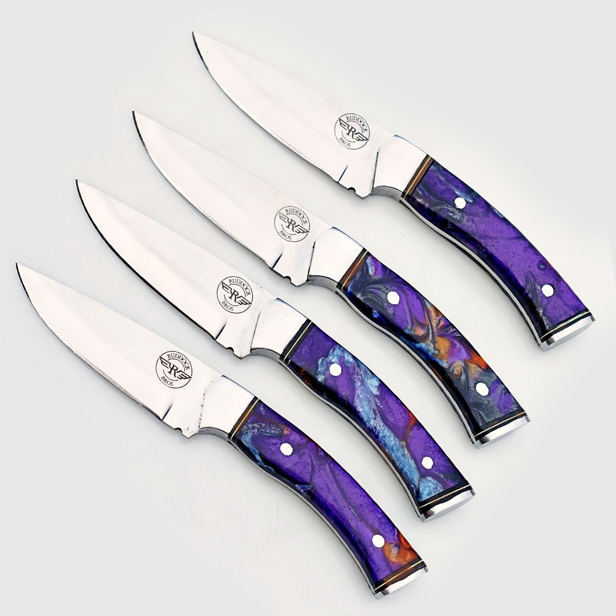 Opal Steak Knife 4 Piece Set - Stainless Steel - 9"