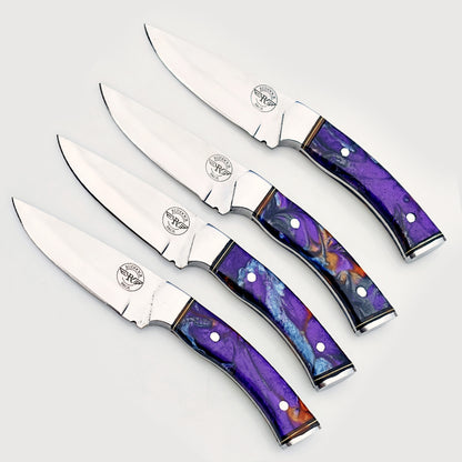 Opal Steak Knife 4 Piece Set - Stainless Steel - 9"