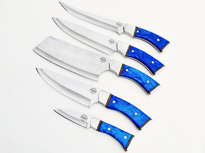 Sapphire 5 Piece Chef Set - Polished Stainless