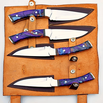 Opal Steak Knife 4 Piece Set - Stainless Steel - 9"
