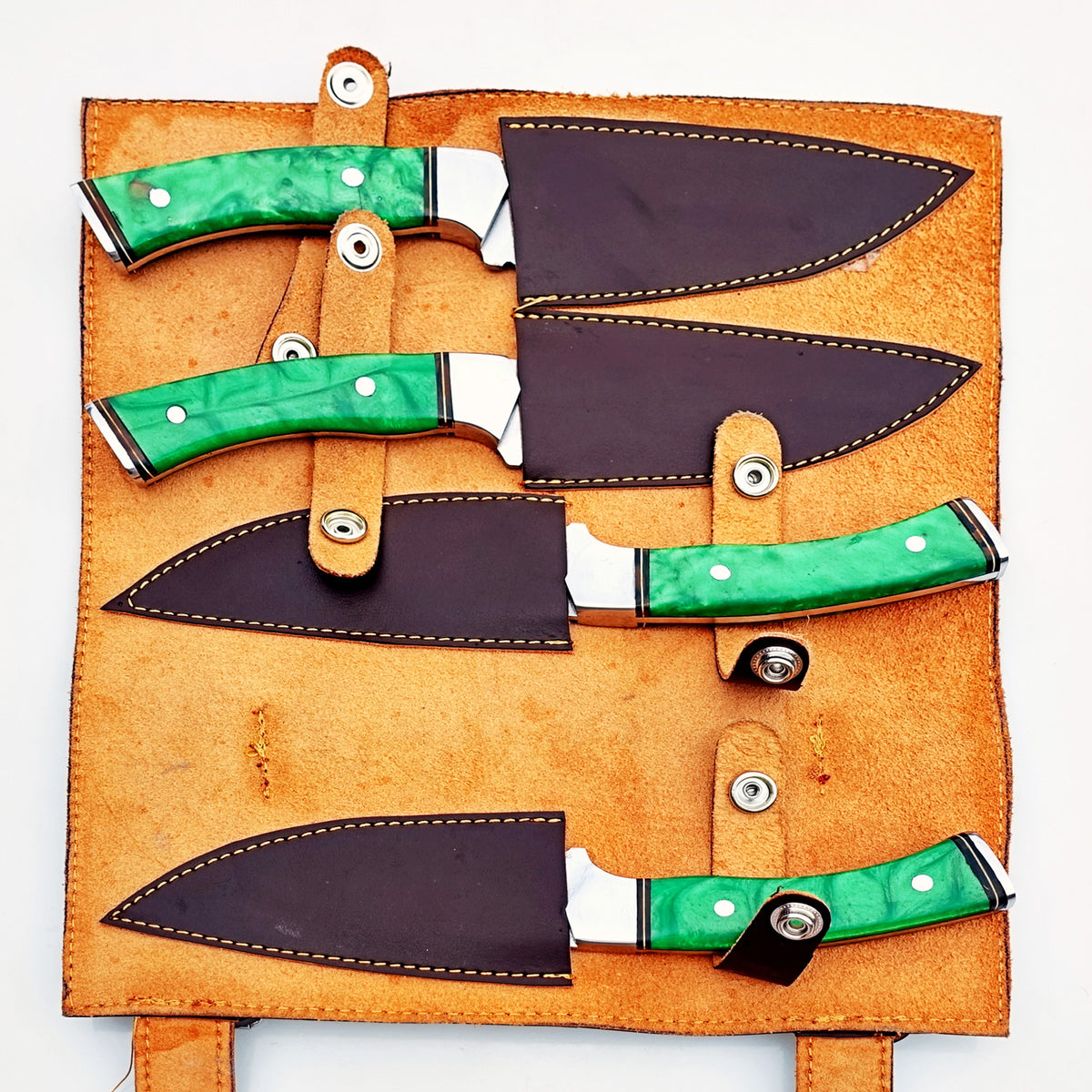 The Shamrock Steak Knife 4 Piece Set - Stainless Steel - 9"