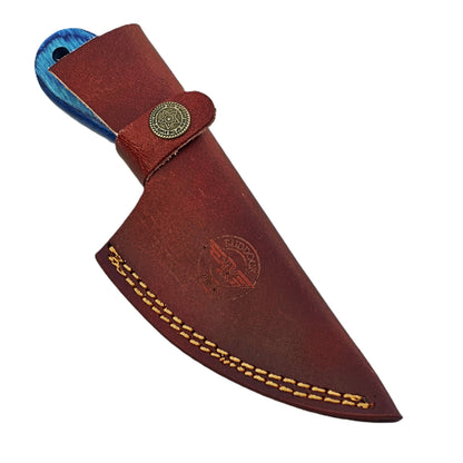 Mule Skinner Blue Knife - Fixed Blade - Stainless Steel