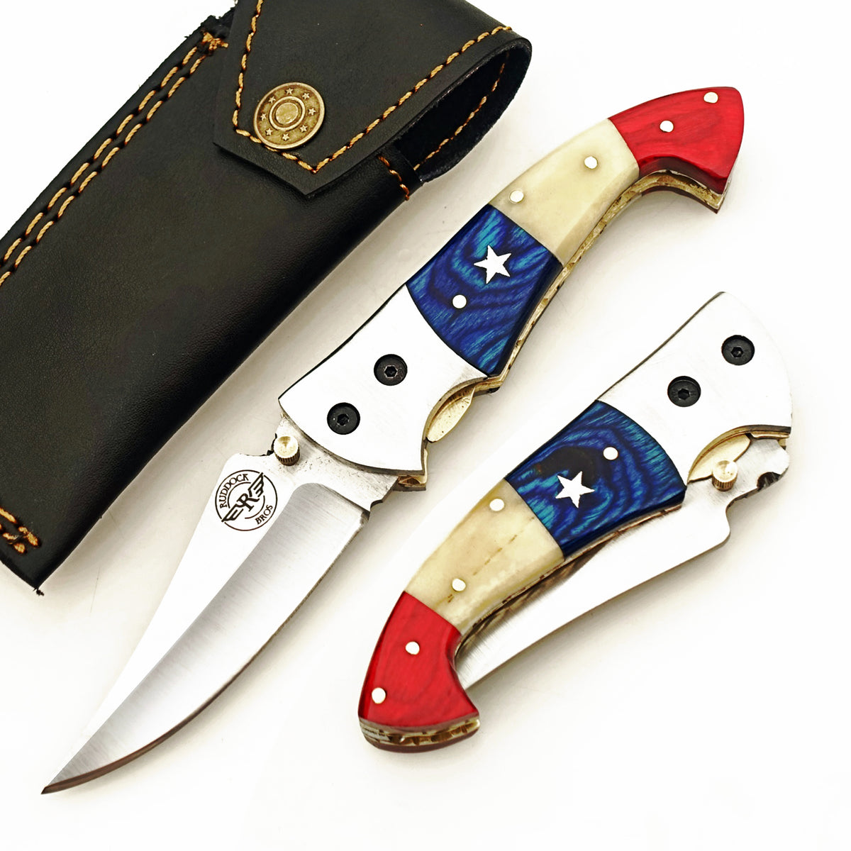The Patriot Tiburon Folding Knife - Stainless Steel