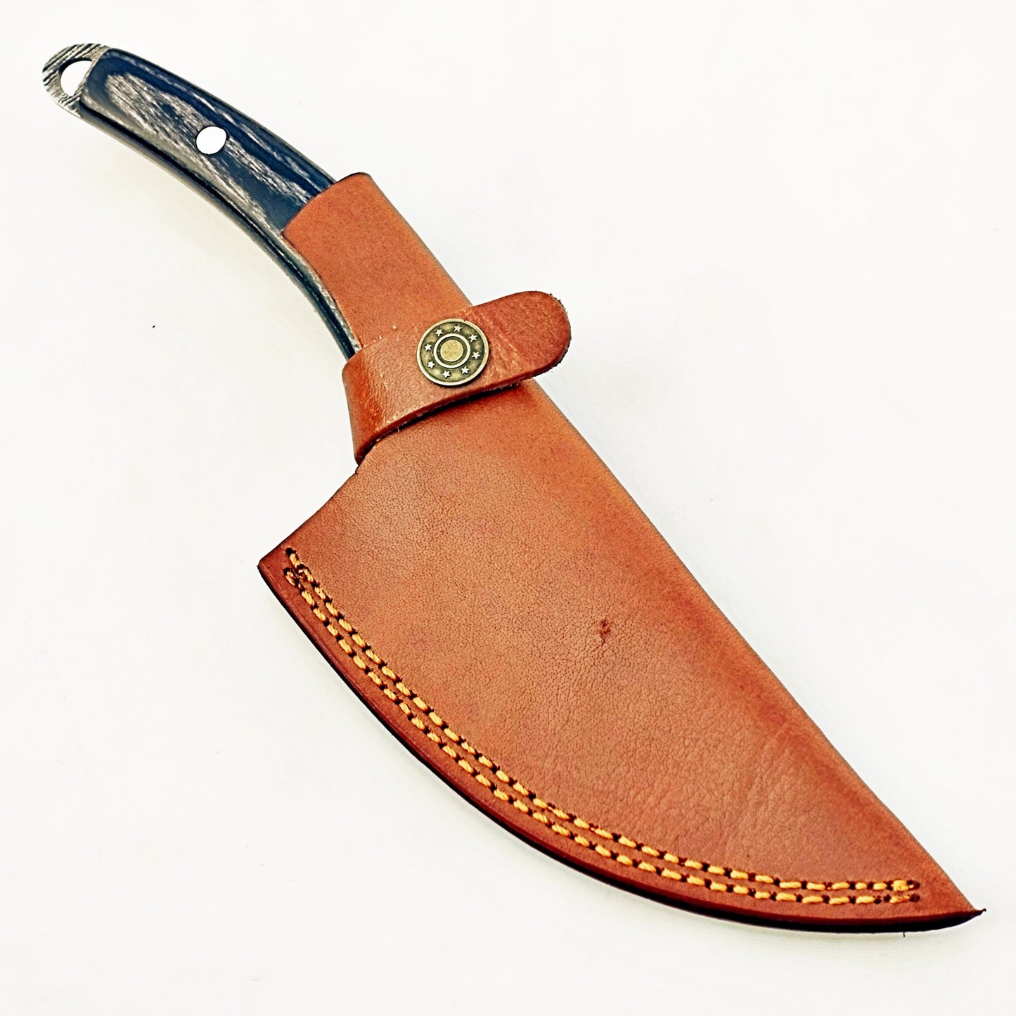 Blackwood Paring Knife - Fixed Blade - Damascus Steel