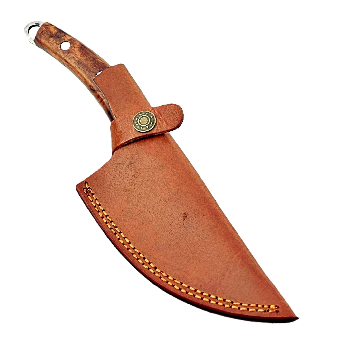 Rosewood Paring Knife - Fixed Blade - Stainless Steel