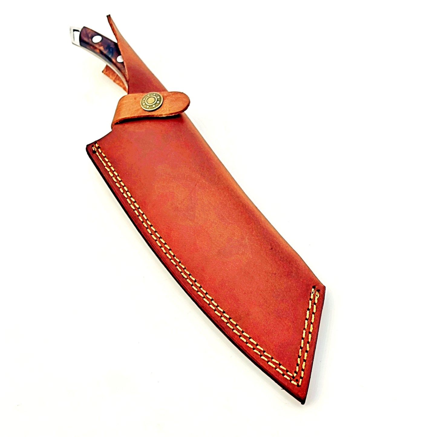 Rosewood Cleaver - Stainless Steel