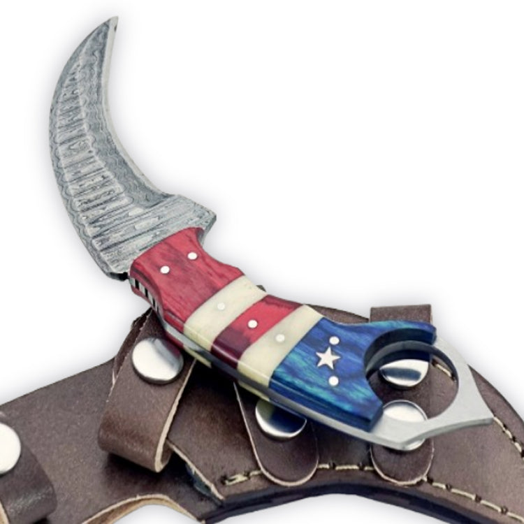 Finger Ring Handle Knife – Heavy-Duty Tactical EDC Blade