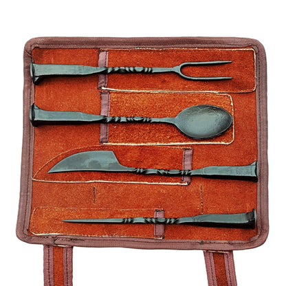 The Pinnacle Rustic Charcuterie Set - Carbon Black - 4 Piece