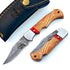 Damascus Steel Folding Knife – Portable Premium EDC Tool