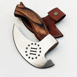 Three Percent Pizza Axe - Stainless Steel