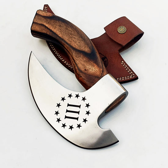 Three Percent Pizza Axe - Stainless Steel