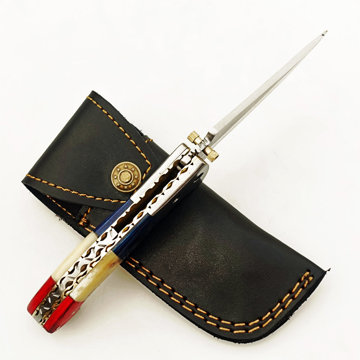 The Patriot Tiburon Folding Knife - Stainless Steel