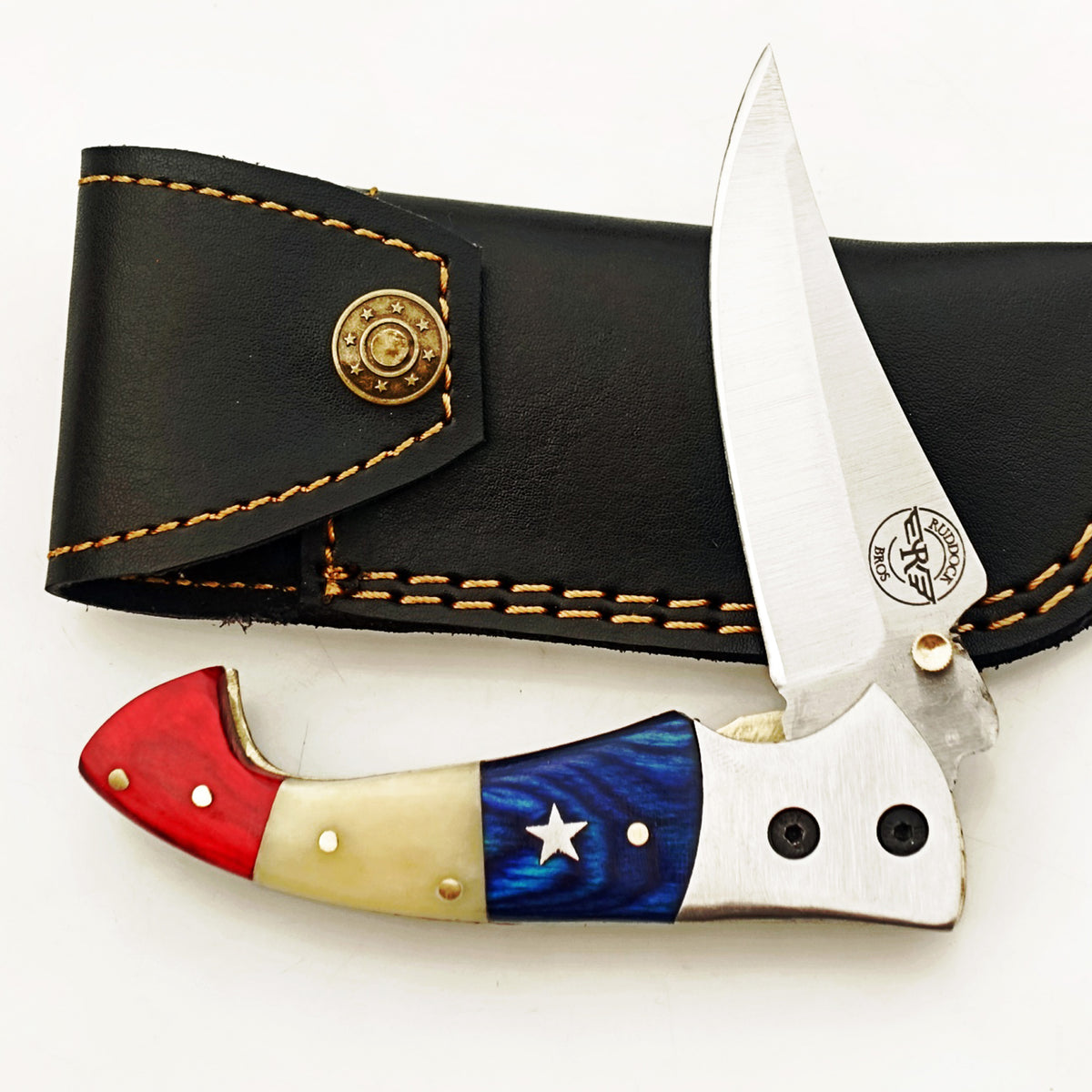 The Patriot Tiburon Folding Knife - Stainless Steel