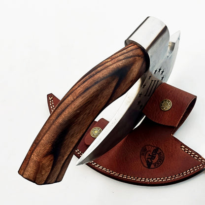 Three Percent Pizza Axe - Stainless Steel