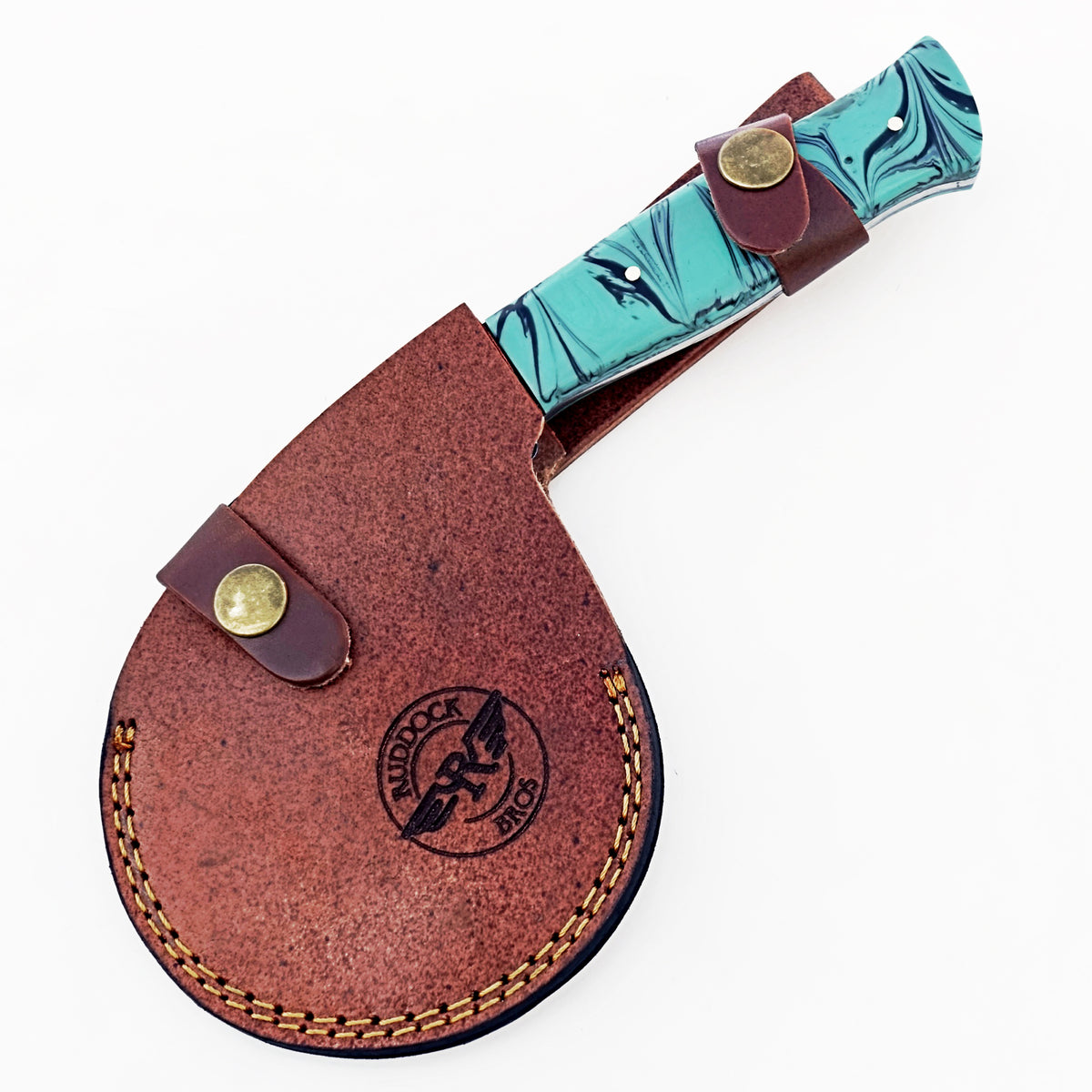Native Pizza Cutter -Resin and Black Carbon Steel