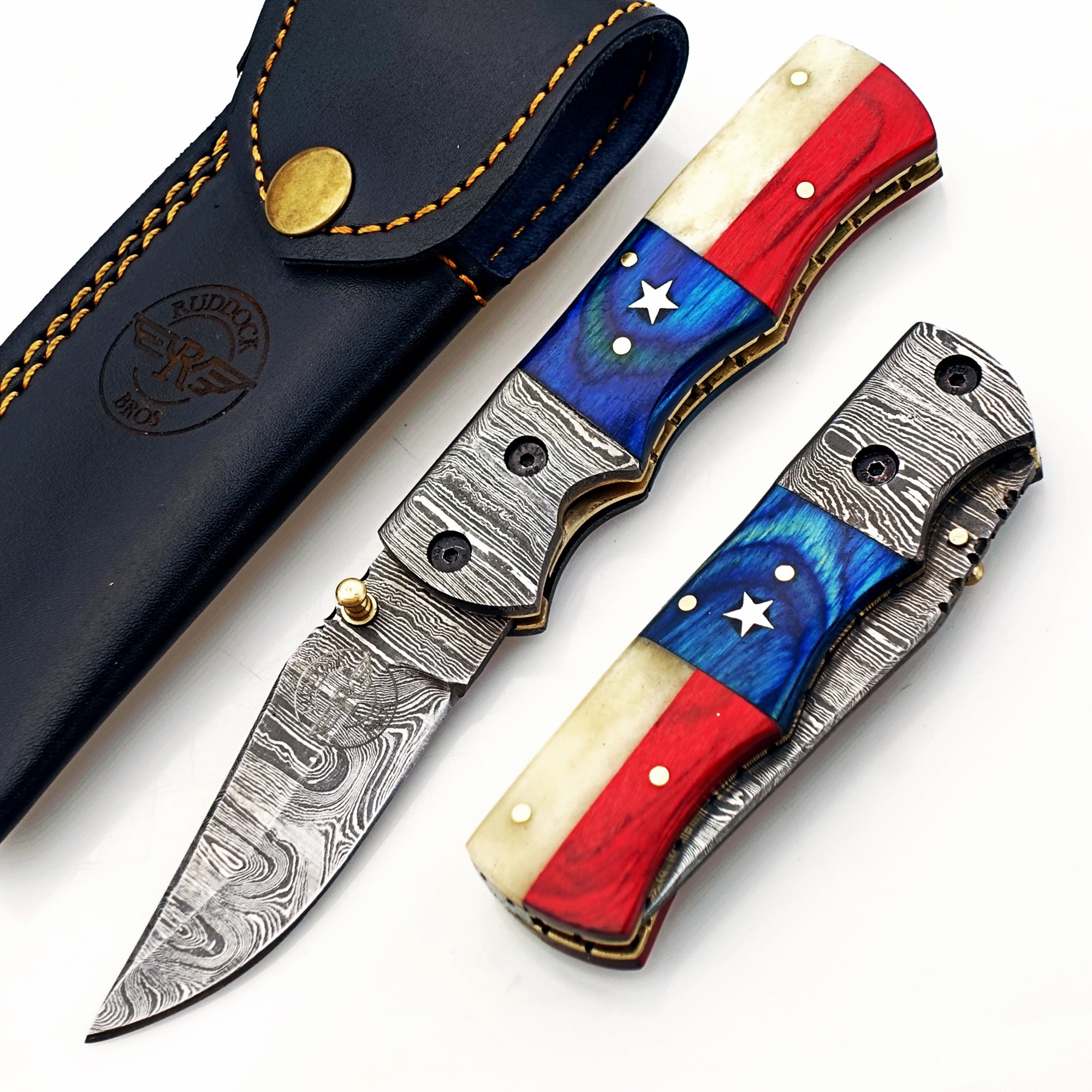 EDC Folding Knife Damascus – Premium Sharp Pocket Blade