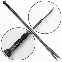 24" Grill Master Meat Fork - Damascus Steel