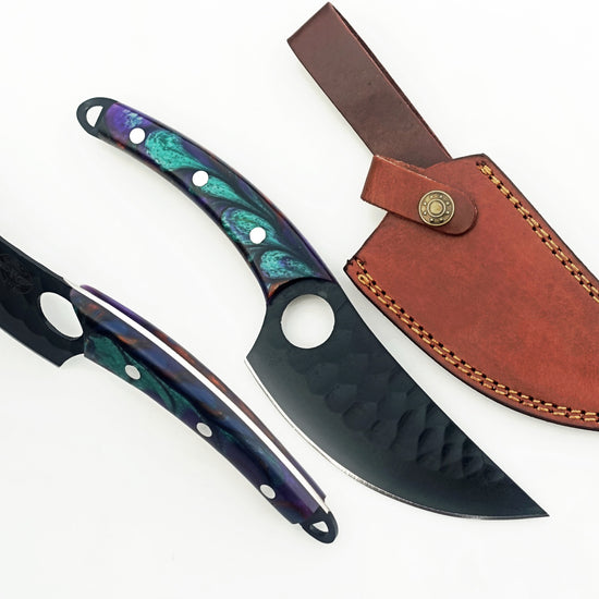 Fixed Blade Kitchen Knife – Premium Sharp Food Prep Knife