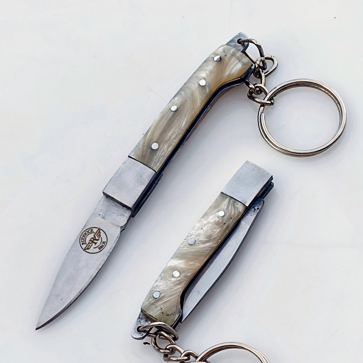 Little Lamb Slim - Folding Keychain Pocket Knife -Stainless Steel