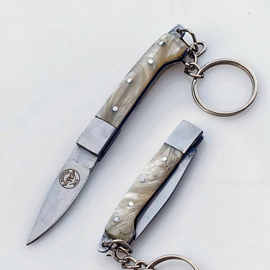 Little Lamb Slim - Folding Keychain Pocket Knife -Stainless Steel