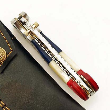 The Patriot Tiburon Folding Knife - Stainless Steel