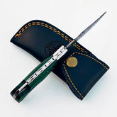 Sharp Damascus Steel Knife – Tactical Folding Utility Blade