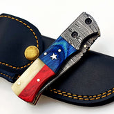 EDC Folding Knife Damascus – Premium Sharp Pocket Blade